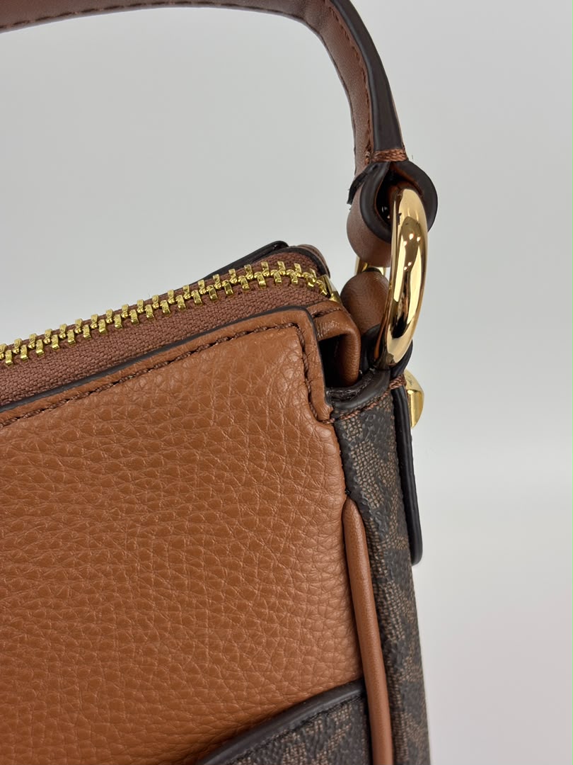 Dover Brown Large Half Moon Shoulder Bag