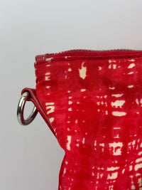 Tessuto Red & White Stampato Nylon 2-Way Tote