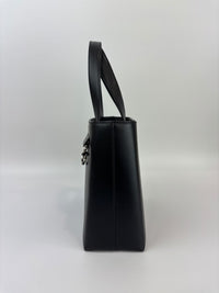 Gancini Top Handle Bag in Black