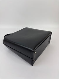 Gancini Top Handle Bag in Black