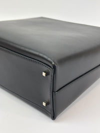 Gancini Top Handle Bag in Black