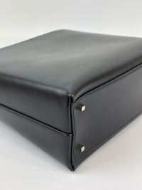 Gancini Top Handle Bag in Black