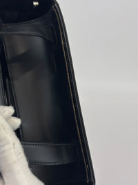 Gancini Top Handle Bag in Black