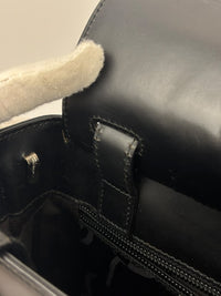 Gancini Top Handle Bag in Black