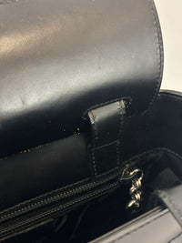 Gancini Top Handle Bag in Black