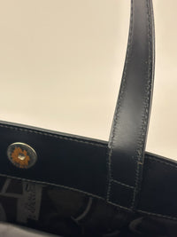 Gancini Top Handle Bag in Black