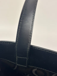 Gancini Top Handle Bag in Black