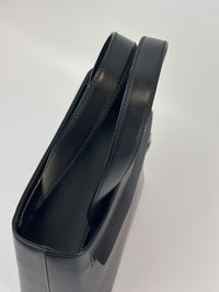 Gancini Top Handle Bag in Black
