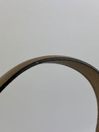 Mini Belt Bag in Light Taupe Grained Calfskin Leather