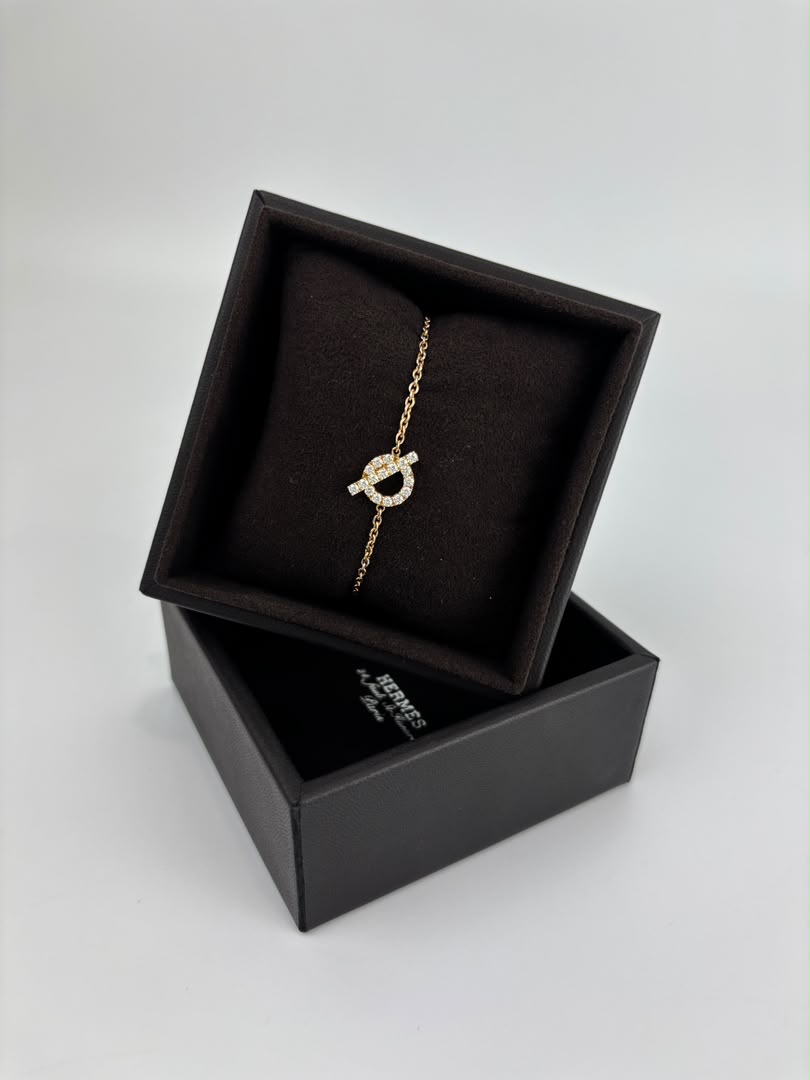 Finesse Bracelet Rose Gold with Diamonds