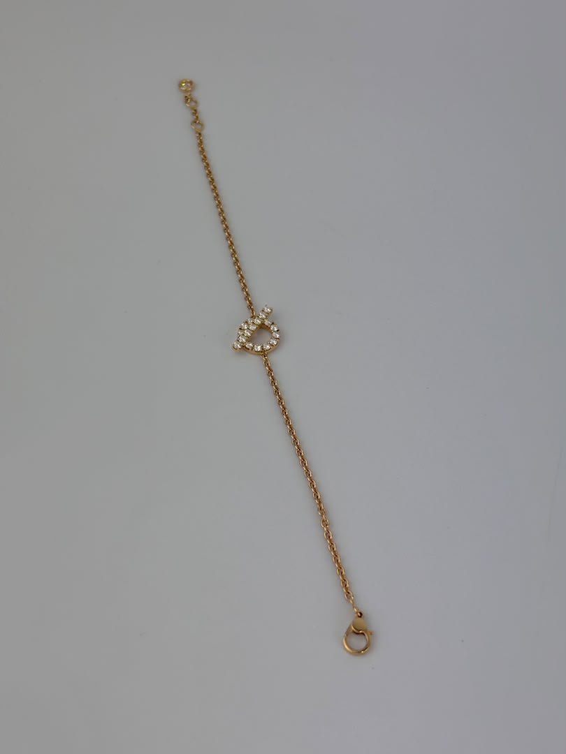 Finesse Bracelet Rose Gold with Diamonds