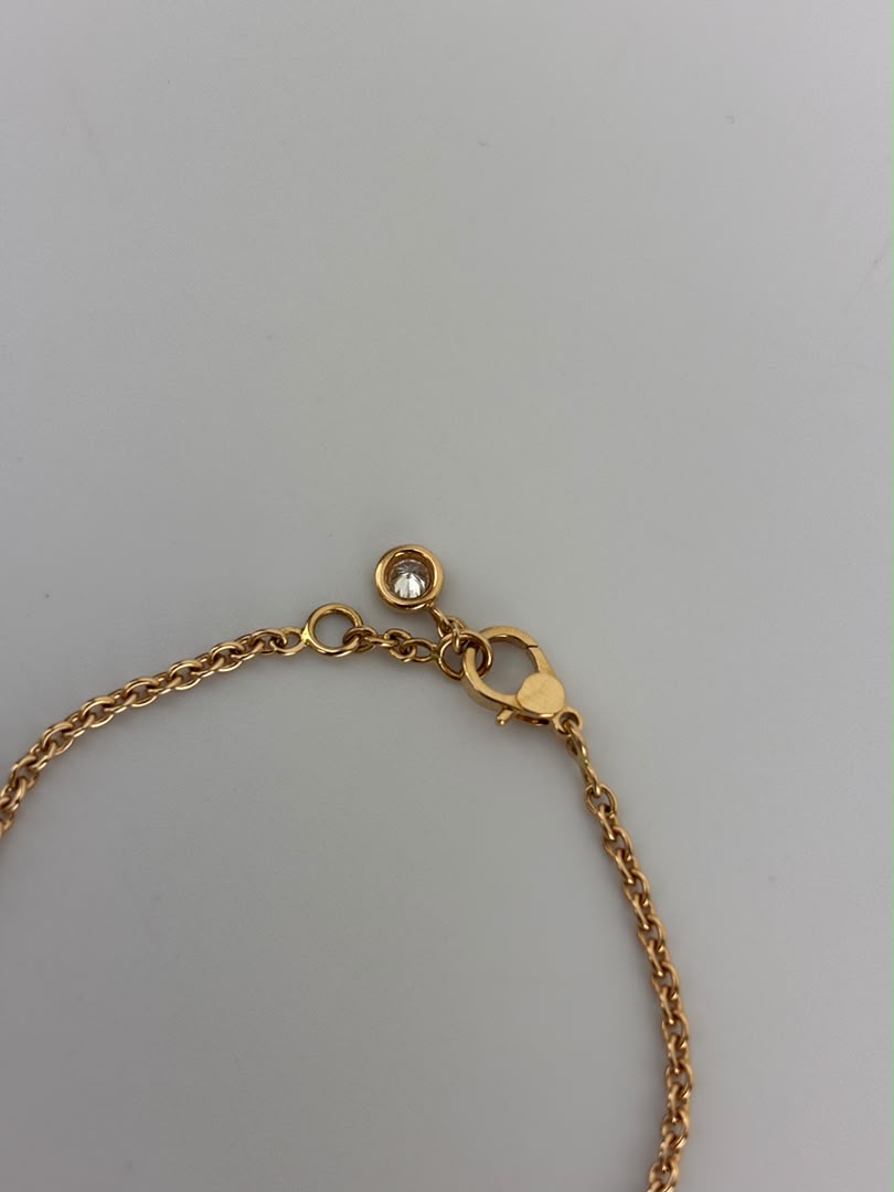 Finesse Bracelet Rose Gold with Diamonds