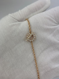 Finesse Bracelet Rose Gold with Diamonds