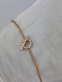 Finesse Bracelet Rose Gold with Diamonds