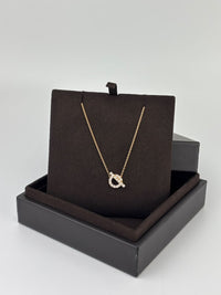Finesse Pendant Necklace Rose Gold with Diamonds