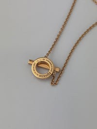 Finesse Pendant Necklace Rose Gold with Diamonds
