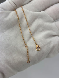 Finesse Pendant Necklace Rose Gold with Diamonds