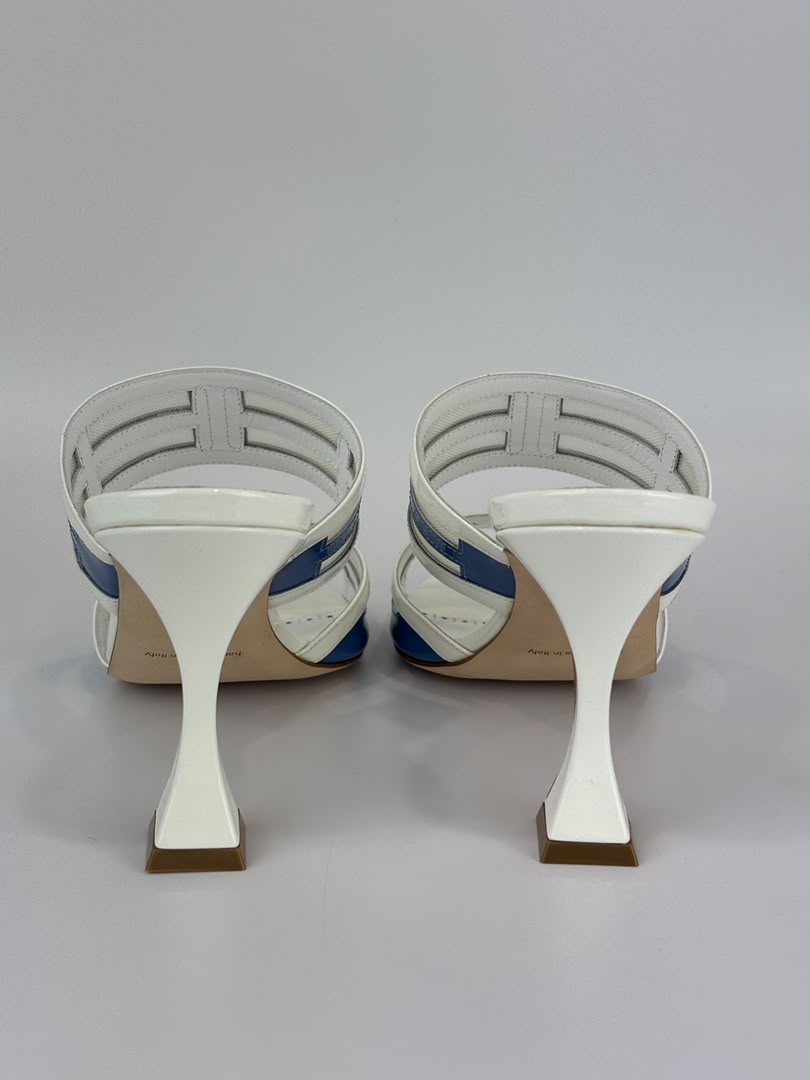 Avespamu 90 Mesh-Trimmed Mules Size 39