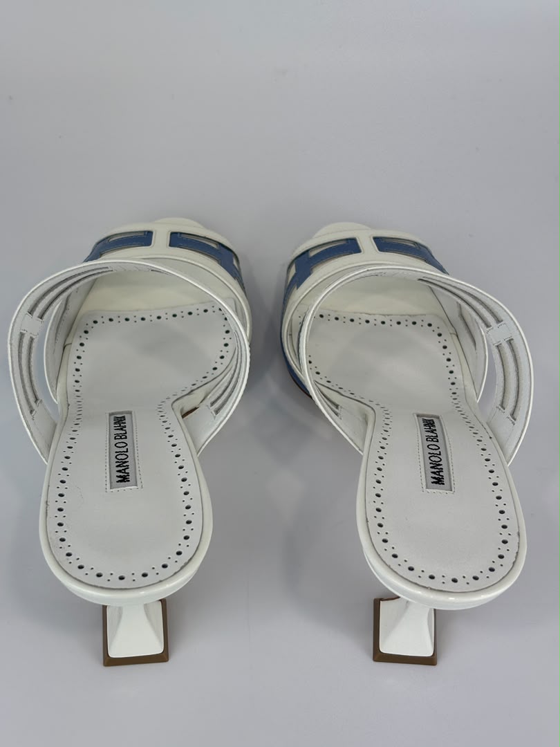 Avespamu 90 Mesh-Trimmed Mules Size 39