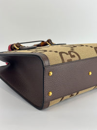 Jumbo GG Canvas Diana Small Tote