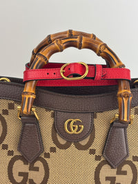 Jumbo GG Canvas Diana Small Tote