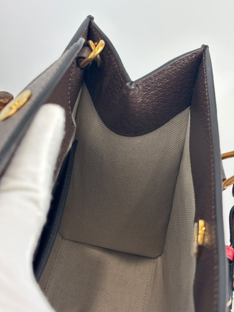 Jumbo GG Canvas Diana Small Tote