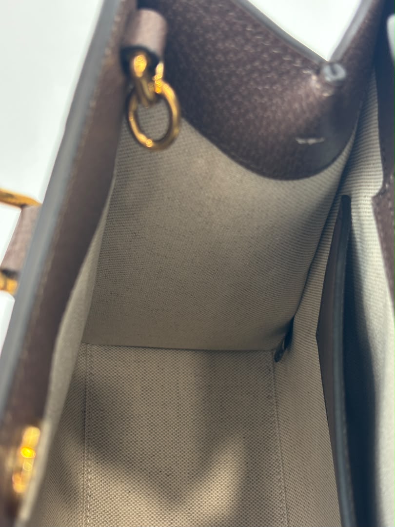 Jumbo GG Canvas Diana Small Tote