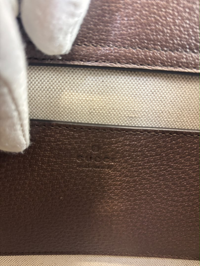 Jumbo GG Canvas Diana Small Tote