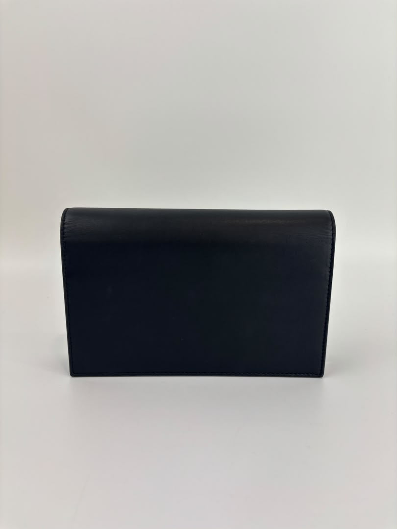 Kate Small Tassel Chain Bag in Black SHW