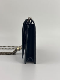 Kate Small Tassel Chain Bag in Black SHW