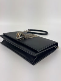 Kate Small Tassel Chain Bag in Black SHW
