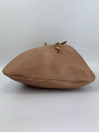 Paris VII Leather Medium Hobo in Beige