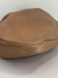 Paris VII Leather Medium Hobo in Beige