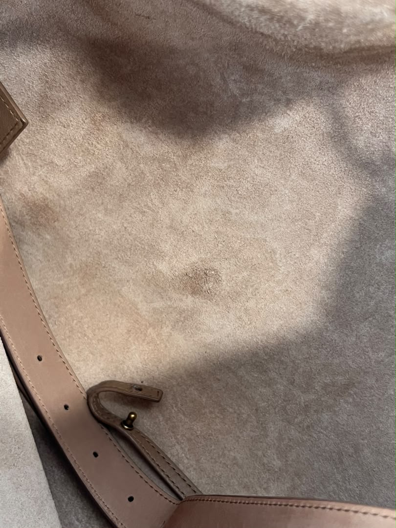 Paris VII Leather Medium Hobo in Beige