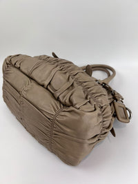 BN1336 Juta Nappa Gaufre 2 Way Zipped Tote