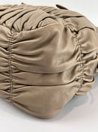 BN1336 Juta Nappa Gaufre 2 Way Zipped Tote