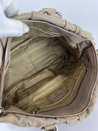 BN1336 Juta Nappa Gaufre 2 Way Zipped Tote