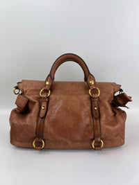 RT0365 Palissandro Vitello Lux Bow Bag