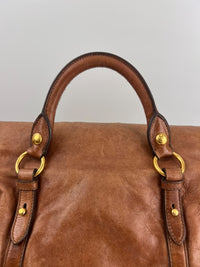 RT0365 Palissandro Vitello Lux Bow Bag
