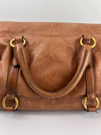 RT0365 Palissandro Vitello Lux Bow Bag