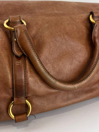RT0365 Palissandro Vitello Lux Bow Bag