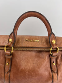 RT0365 Palissandro Vitello Lux Bow Bag
