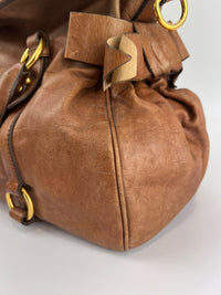 RT0365 Palissandro Vitello Lux Bow Bag