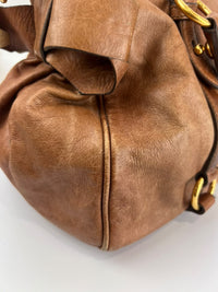 RT0365 Palissandro Vitello Lux Bow Bag