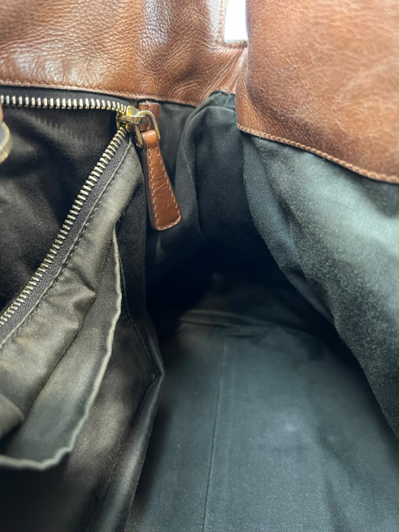 RT0365 Palissandro Vitello Lux Bow Bag