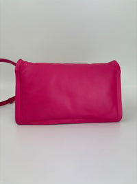 Calfskin Mini Viva Bow Shoulder Bag in Pink