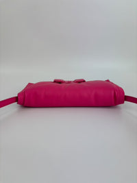 Calfskin Mini Viva Bow Shoulder Bag in Pink