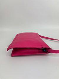 Calfskin Mini Viva Bow Shoulder Bag in Pink