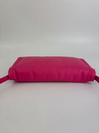 Calfskin Mini Viva Bow Shoulder Bag in Pink