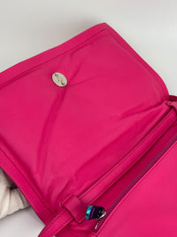 Calfskin Mini Viva Bow Shoulder Bag in Pink